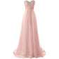sd-hk Prom Dress Bridesmaid Dresses Long Prom Gown Chiffon Formal Evening Gowns