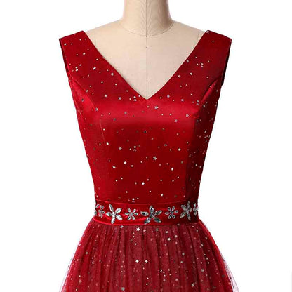 Women's Top Gradient Evening Prom A Line Gowns