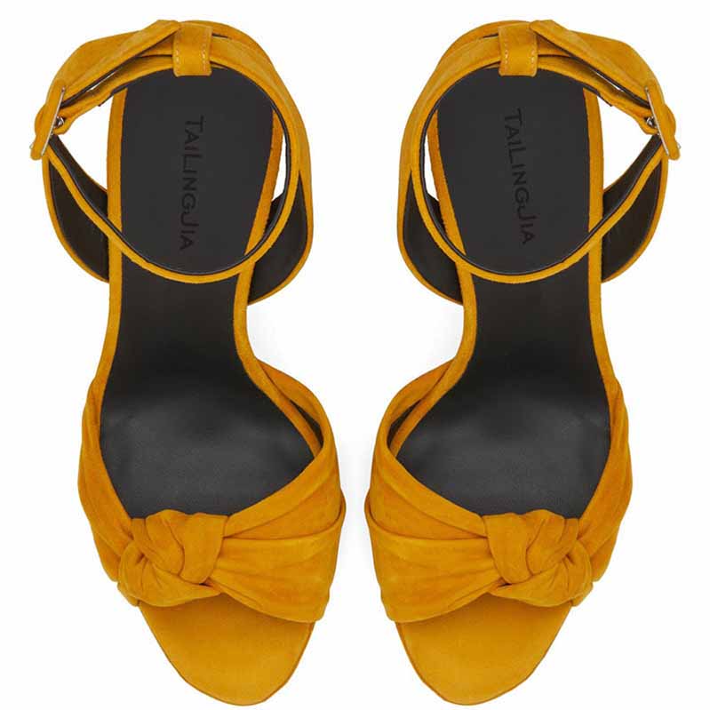 Women Peep Toe Ankle Strap Platform Sandals Wedges Shoes