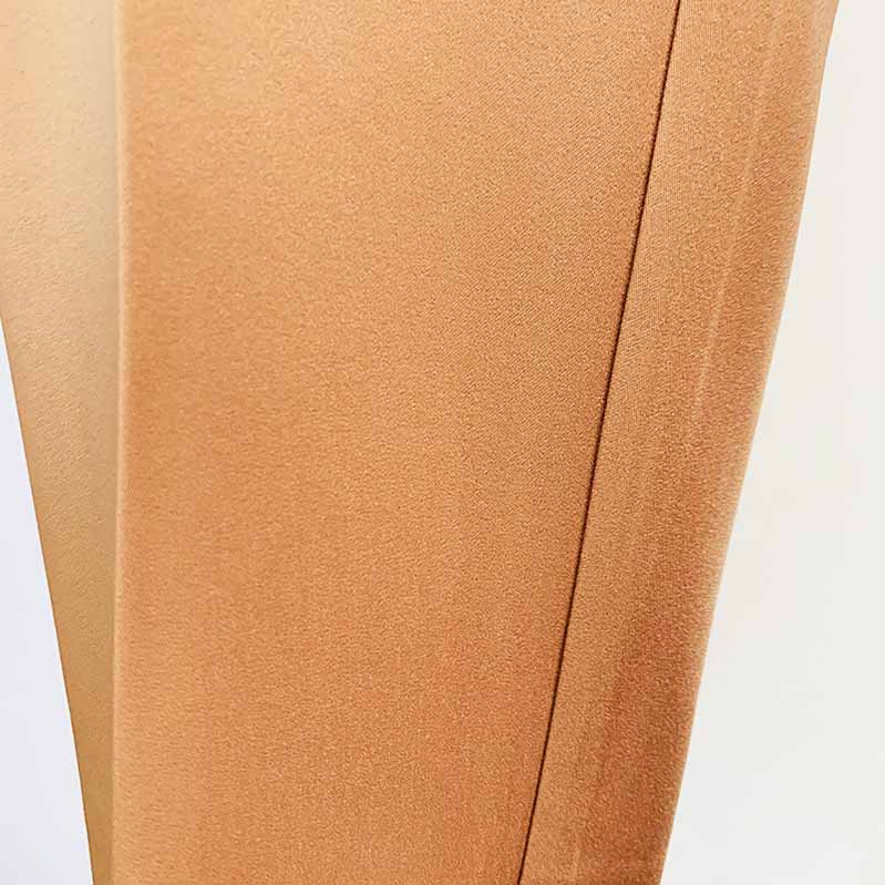 Elastic Waisted Skinny Formal Pants with Pocket Colour Pencil Pants