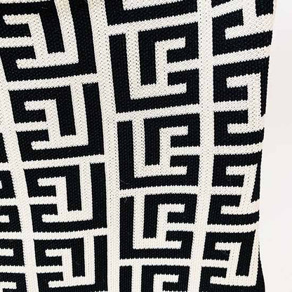 Women's Black and White Cocktail Party Dresses Elegant Tube Short Dress