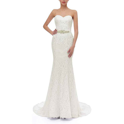 Women's Lace Mermaid Bridal Wedding Dresses