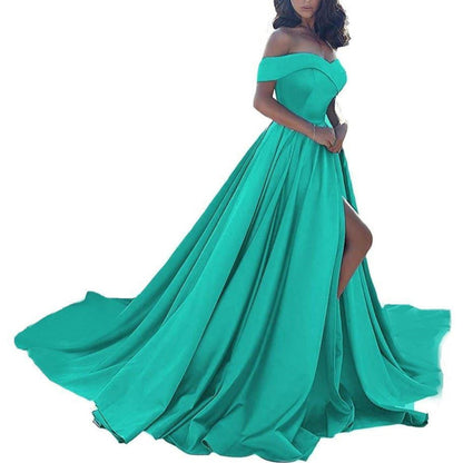 Wedding dress turquoise