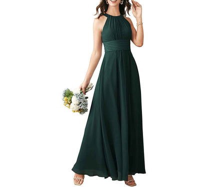 Long Chiffon Bridesmaid Dresses Wedding Party Prom Special Occasion