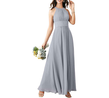 Long Chiffon Bridesmaid Dresses Wedding Party Prom Special Occasion