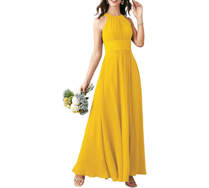 Long Chiffon Bridesmaid Dresses Wedding Party Prom Special Occasion