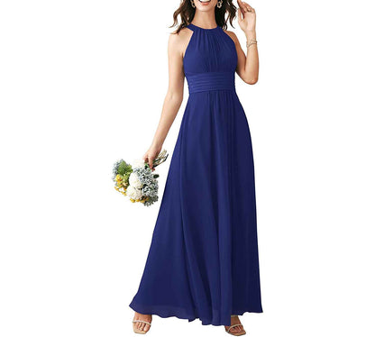 Long Chiffon Bridesmaid Dresses Wedding Party Prom Special Occasion