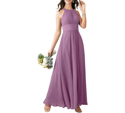 Long Chiffon Bridesmaid Dresses Wedding Party Prom Special Occasion