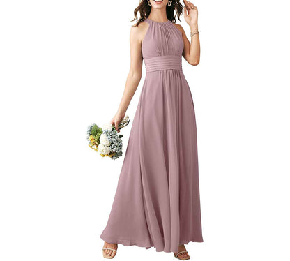 Long Chiffon Bridesmaid Dresses Wedding Party Prom Special Occasion