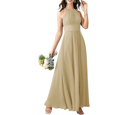 Long Chiffon Bridesmaid Dresses Wedding Party Prom Special Occasion