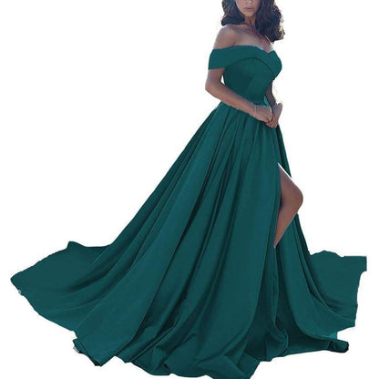 Wedding dress teal