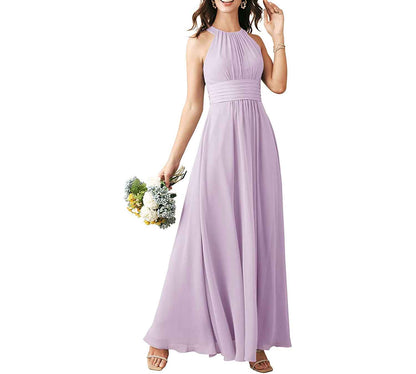 Long Chiffon Bridesmaid Dresses Wedding Party Prom Special Occasion