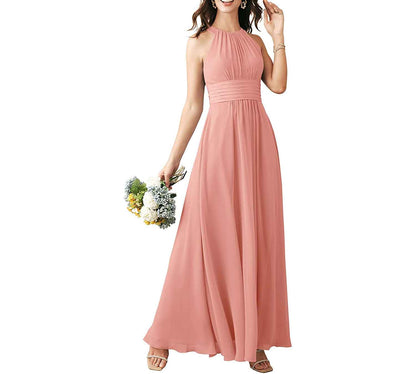 Long Chiffon Bridesmaid Dresses Wedding Party Prom Special Occasion