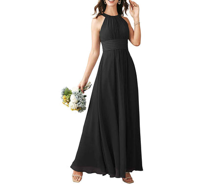 Long Chiffon Bridesmaid Dresses Wedding Party Prom Special Occasion
