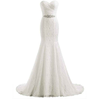 Women's Lace Mermaid Bridal Wedding Dresses