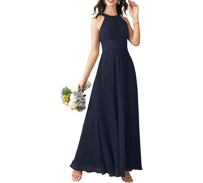 Long Chiffon Bridesmaid Dresses Wedding Party Prom Special Occasion