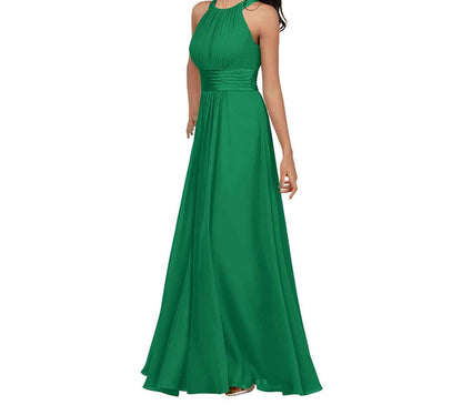 Long Chiffon Bridesmaid Dresses Wedding Party Prom Special Occasion