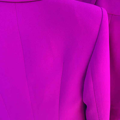 Women's Pantsuit Blazer+High Waisted Flare Pants Suit Wedding Pantsuit