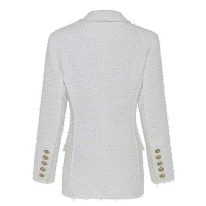 Women's coats & jackets White Long Sleeves Blazer Jackets