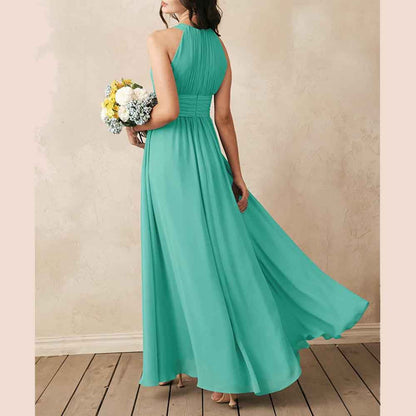 Long Chiffon Bridesmaid Dresses Wedding Party Prom Special Occasion