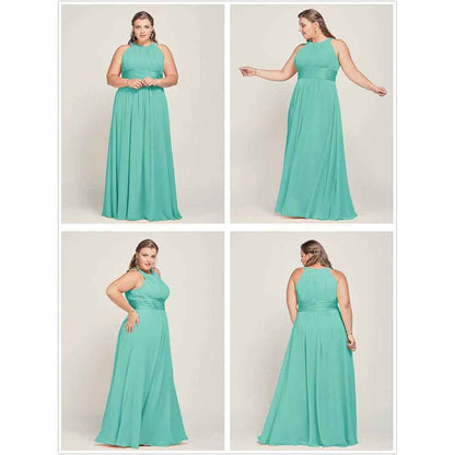 Long Chiffon Bridesmaid Dresses Wedding Party Prom Special Occasion
