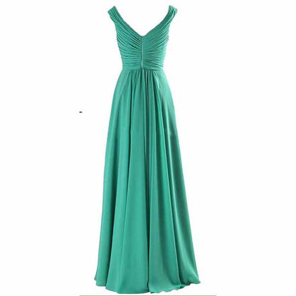 Custom Formal Dress Chiffon Bridesmaid Dress Long Maxi Dresses
