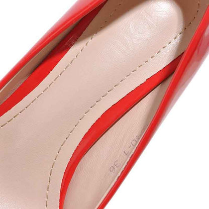 Women Basic Stilettos Low Heels Pointed Toe Pumps 6cm