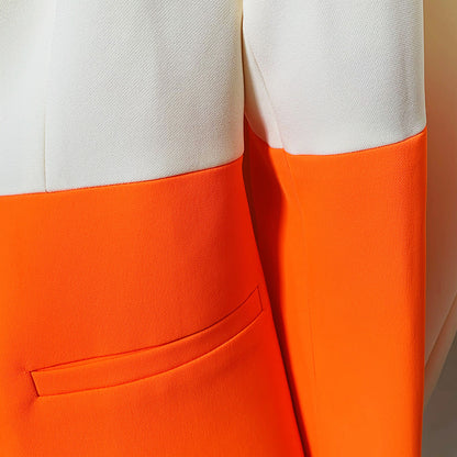 Women's Formal Two Piece Pantsuit Flare Bottoms Two Piece Suit Red Pantsuit Set