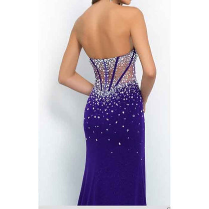 Women's Sequin Glitter Off Shoulder Long Cocktail Party Prom Dress
