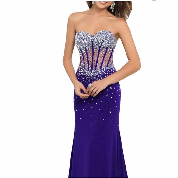 Women's Sequin Glitter Off Shoulder Long Cocktail Party Prom Dress