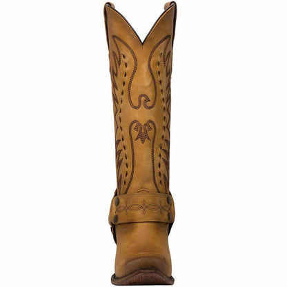 Women's Floral Embroidered Western Boots Knee High Cowboy Boots