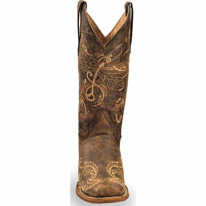Women's Classic Pointed Toe Embroidered Western Rodeo Cowboy Boots