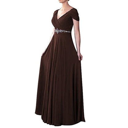Women Bridesmaid Dresses Long Prom Wedding Guest Dress Ball Gowns
