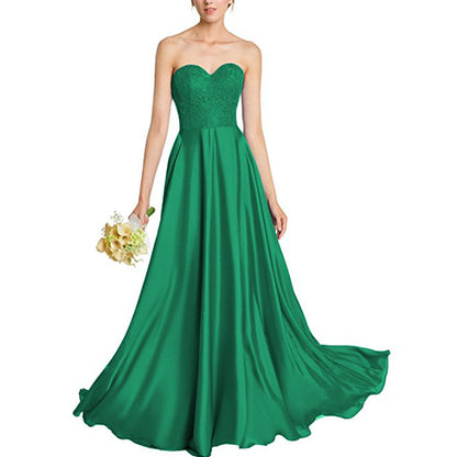 sd-hk Wedding Dresses Beach Bridal Wedding Gowns Women Strapless Bride Dress