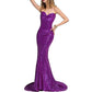 sd-hk Off The Shoulder Evening Maxi Dress Strapless Sequin Prom Gowns