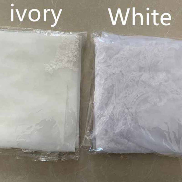 1 Tier Crystals Pearls Beaded Wedding Veil Elbow Length – SD Dresscode ...