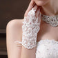 Gorgeous Tulle Lace Wedding Gloves