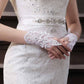 Gorgeous Tulle Lace Wedding Gloves