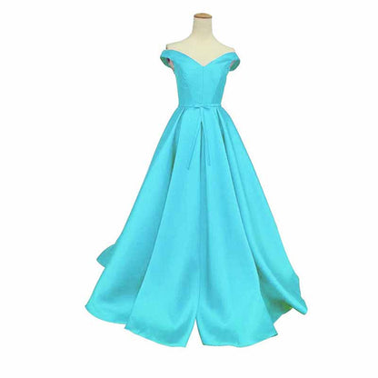 Wedding Dress Off Shoulder Long Formal Party Dress Evening Gown