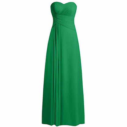 Chiffon Bridesmaid Dress Custom Prom Dress Long Evening Gowns