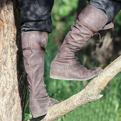 Women's Comfortable Mid-calf Boots Casual Walking Country Booties