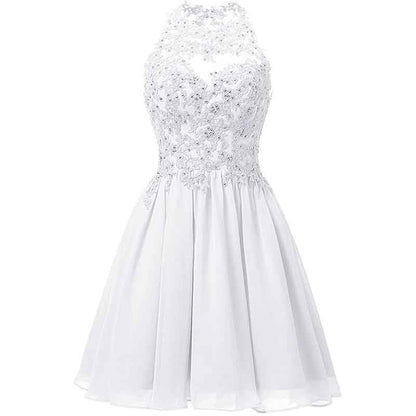 Homecoming Dress Short Prom Dresses Lace Cocktail Party Dress Formal Gowns