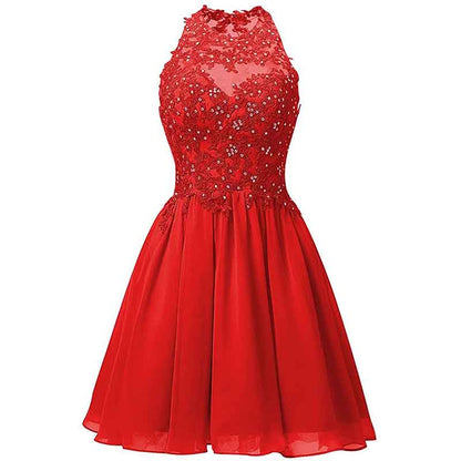 Homecoming Dress Short Prom Dresses Lace Cocktail Party Dress Formal Gowns