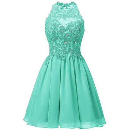 Homecoming Dress Short Prom Dresses Lace Cocktail Party Dress Formal Gowns