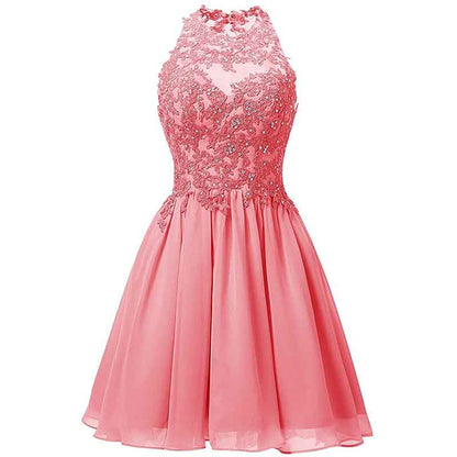 Homecoming Dress Short Prom Dresses Lace Cocktail Party Dress Formal Gowns