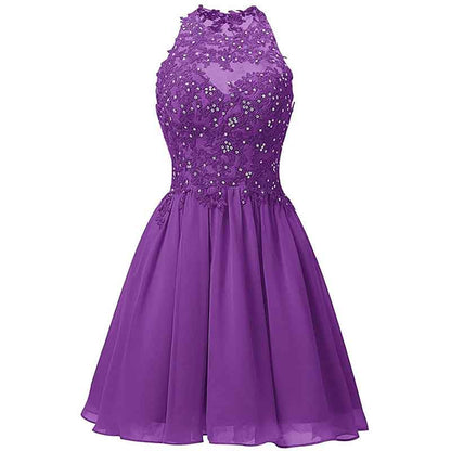 Homecoming Dress Short Prom Dresses Lace Cocktail Party Dress Formal Gowns
