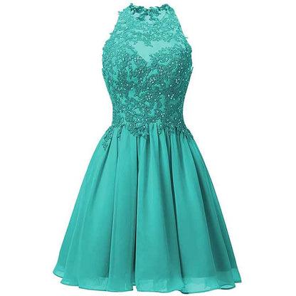 Homecoming Dress Short Prom Dresses Lace Cocktail Party Dress Formal Gowns