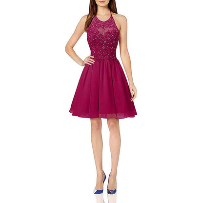 Homecoming Dress Short Prom Dresses Lace Cocktail Party Dress Formal Gowns