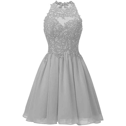 Homecoming Dress Short Prom Dresses Lace Cocktail Party Dress Formal Gowns