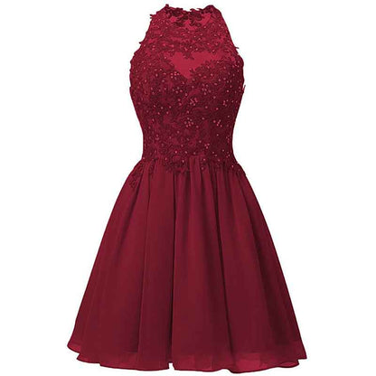 Homecoming Dress Short Prom Dresses Lace Cocktail Party Dress Formal Gowns
